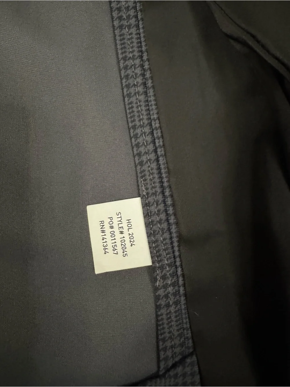 NWT Rhone Men's Commuter Pro Sport Coat in Iron Glen Plaid Size Medium